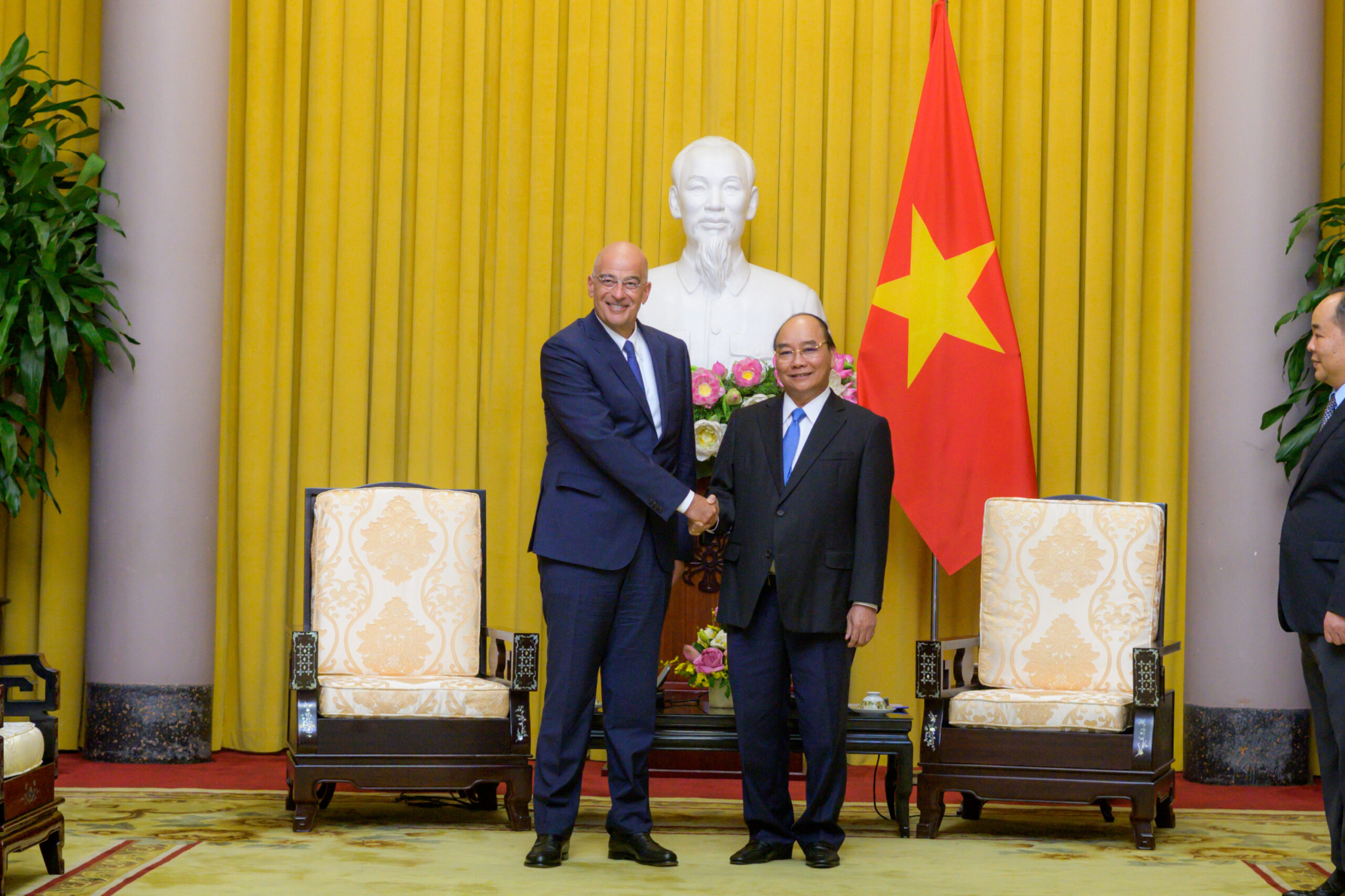 01082022 - Πρόεδρο του Βιετνάμ, Ngyen Xuan Phuc - Ανόι
