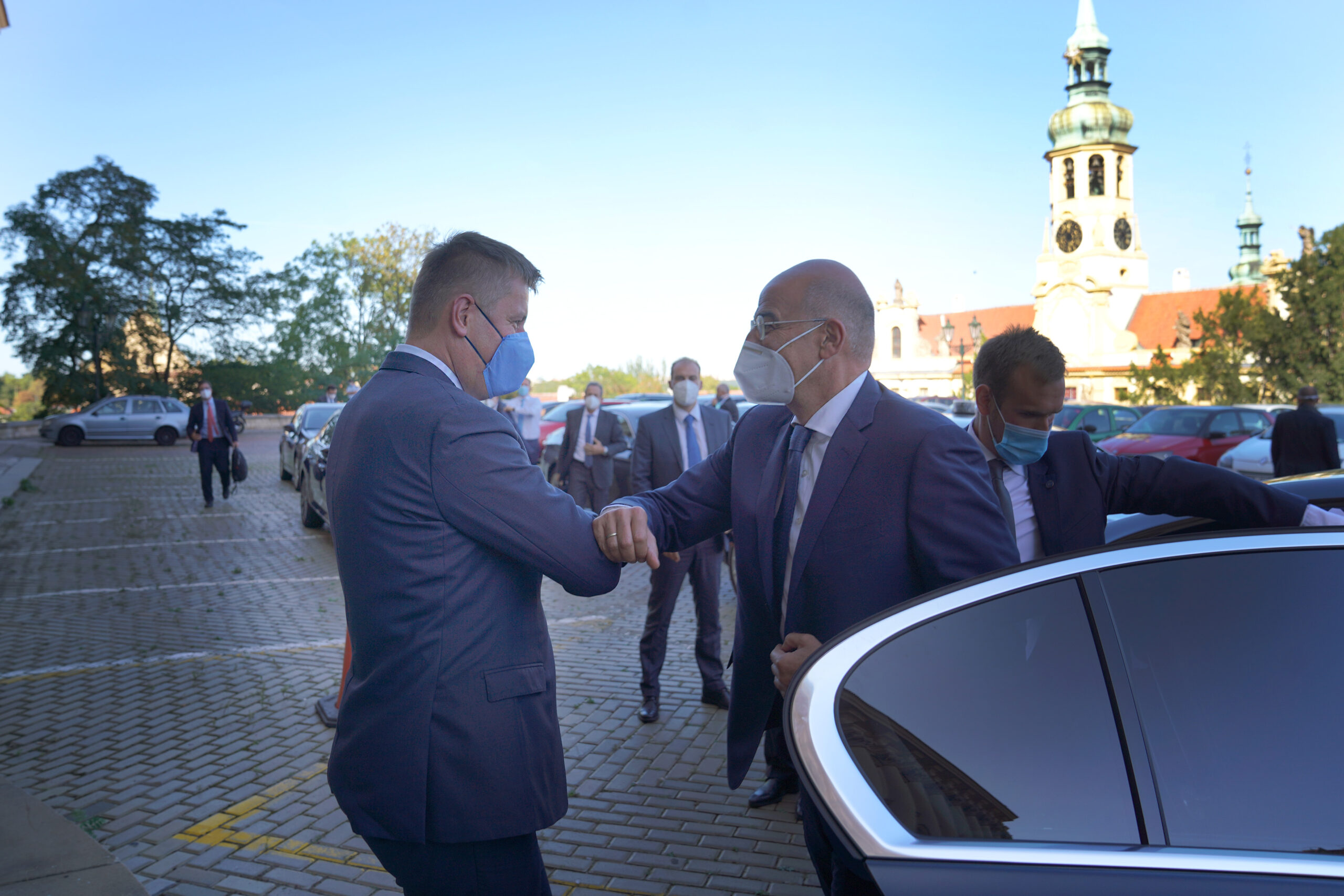 Επίσκεψη Υπουργού Εξωτερικών, Νίκου Δένδια, στην Τσεχία ( Πράγα, 18.09.2020)